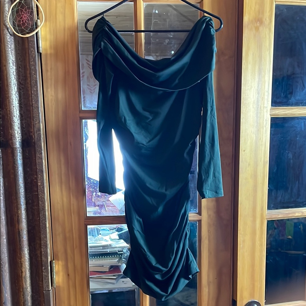 Susanna Monaco’s Elegant Deep Green Dress, Size M